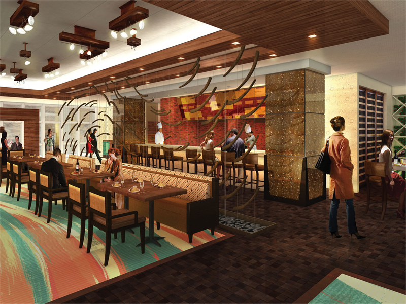  Limited Boutique Seating with Exposed Kitchen 